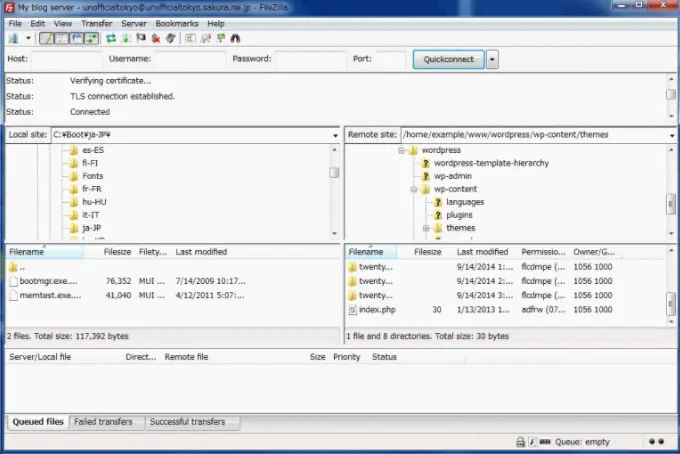 How Access SFTP 6