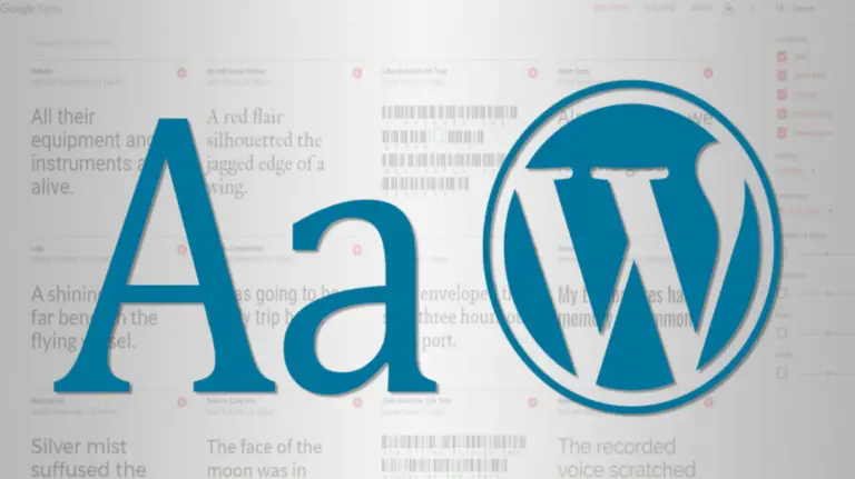 Web Safe Fonts Wordpress